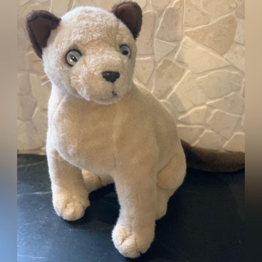 TOYS R US | Stuffed Siamese Cat | 1995